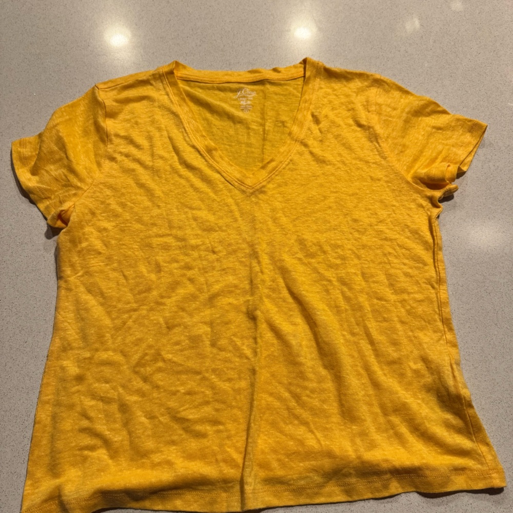 J Crew linen shirt. NWOT size S